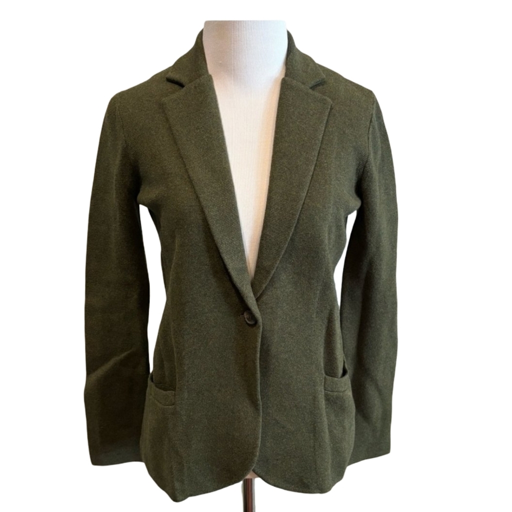 J CREW Olive Green Women's Blazer